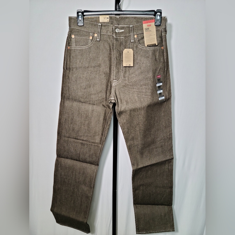 Levi's 501 Original Gray Jeans Men 31x32 NWT